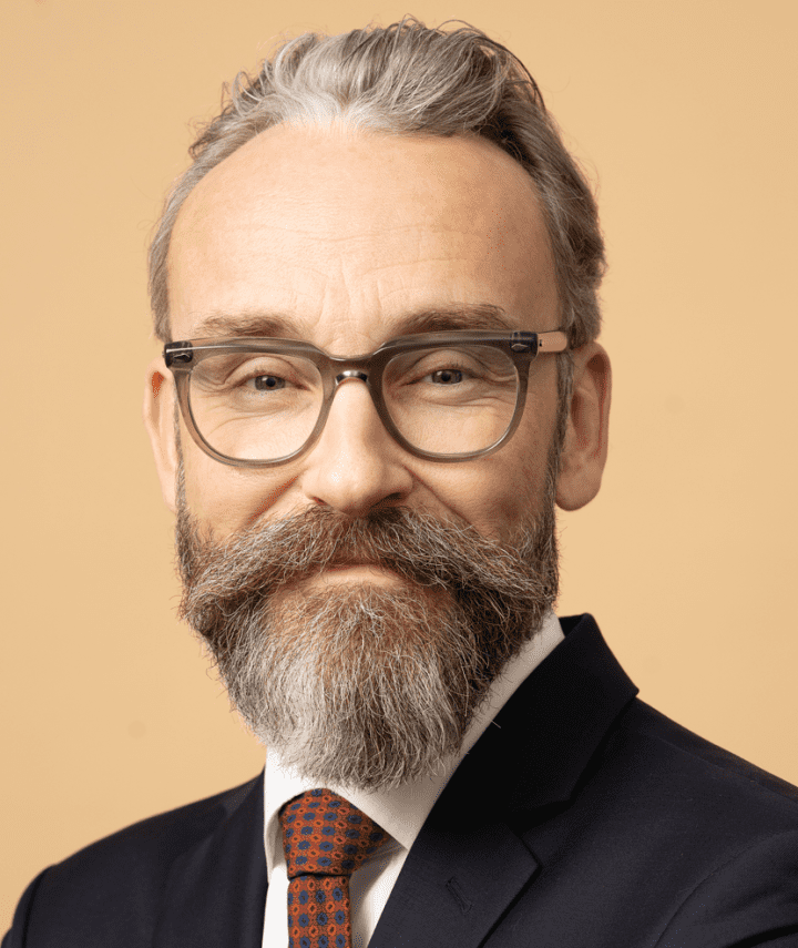 Portræt af Ole Birk Olesen, gruppeformand for Liberal Alliance.