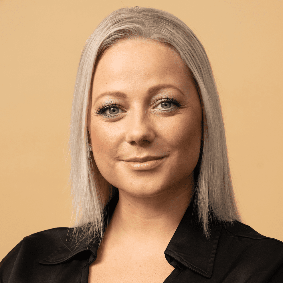 Portræt af Sólbjørg Jakobsen, folketingsmedlem for Liberal Alliance.